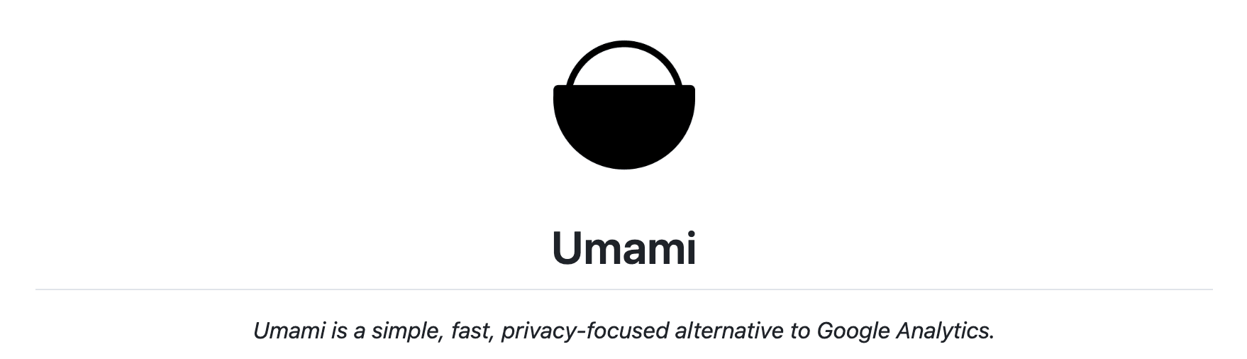 Thumbnail for 북마켓에 Google Analytics 대신 Umami 추가하기